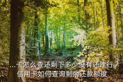 怎么看信用卡還有多少錢要還,信用卡怎么看里面多少錢