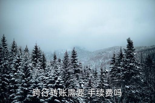 跨銀行打錢手續(xù)費多少,去銀行給別人打錢需要手續(xù)費嗎