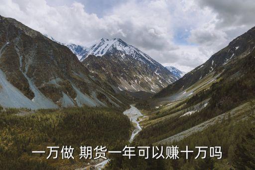 一萬做 期貨一年可以賺十萬嗎