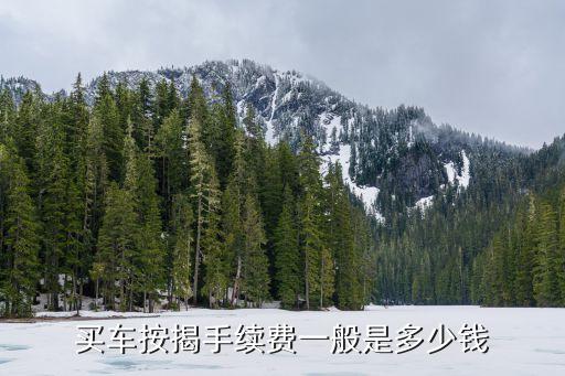 貸款購(gòu)車抵押費(fèi)多少錢