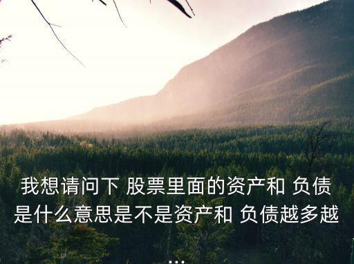 股票負債率多少合適,股票指標(biāo)負債率多少是好股票