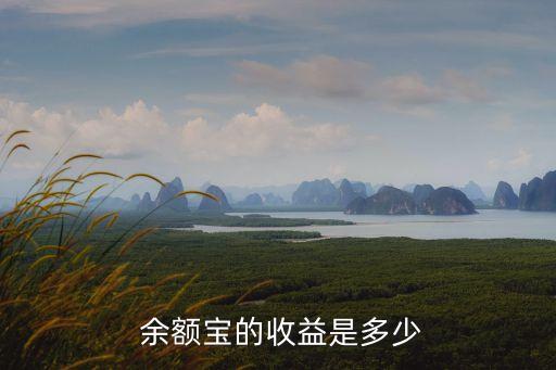 2015我國余額寶的利率為多少