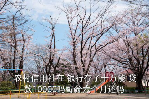 農(nóng)村在銀行能貸款多少,農(nóng)村銀行信用社貸款有什么條件