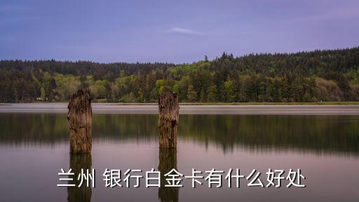  蘭州 銀行白金卡有什么好處