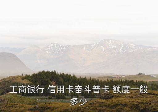 工行信用金卡最高額度是多少錢,工行生肖金卡最高額度