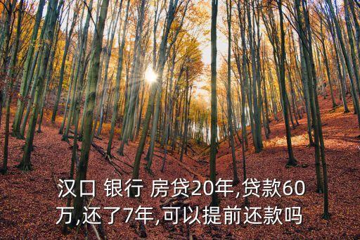 漢口銀行的房貸利率多少,武漢漢口銀行房貸利率