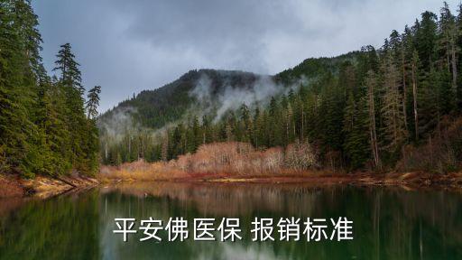  平安佛醫(yī)保 報(bào)銷(xiāo)標(biāo)準(zhǔn)