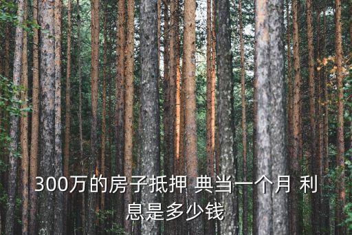 典當(dāng)行利息一般多少錢(qián),正規(guī)典當(dāng)行利息是多少