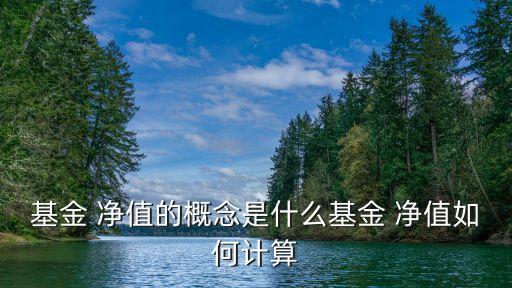 基金 凈值的概念是什么基金 凈值如何計算