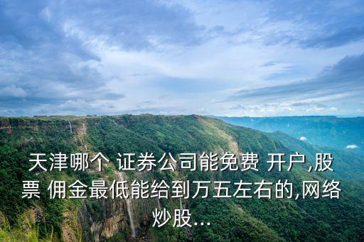 信達(dá)證券證券網(wǎng)上開(kāi)戶傭金是多少