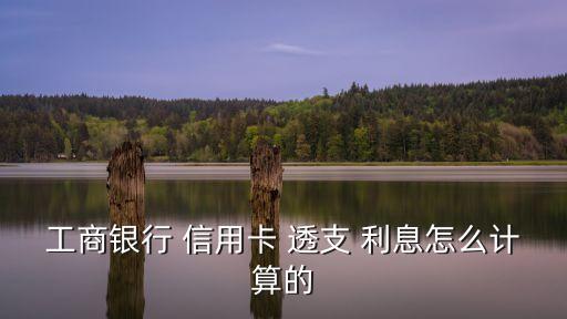 工商銀行 信用卡 透支 利息怎么計(jì)算的