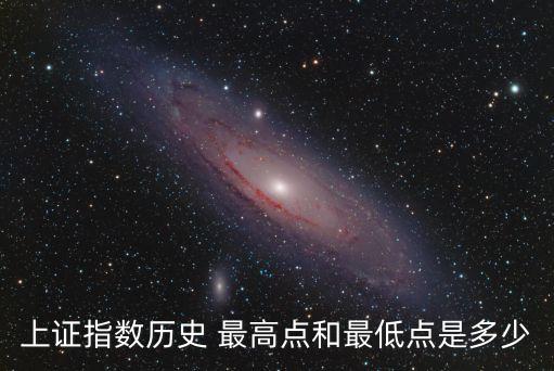 上證指數(shù)歷史 最高點(diǎn)和最低點(diǎn)是多少
