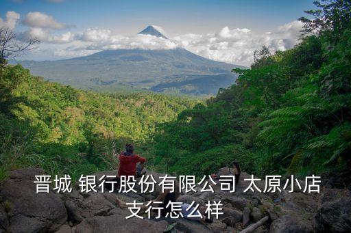  晉城 銀行股份有限公司 太原小店支行怎么樣