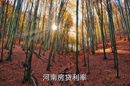 河南房貸利率