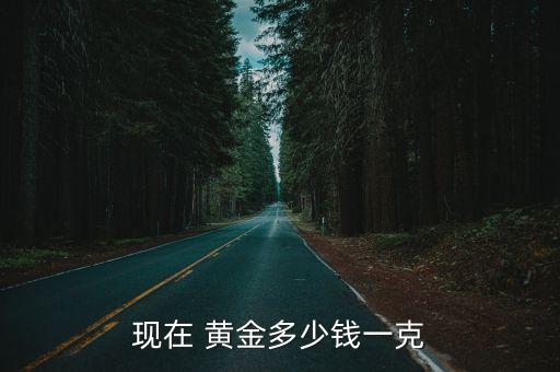 現(xiàn)在 黃金多少錢(qián)一克