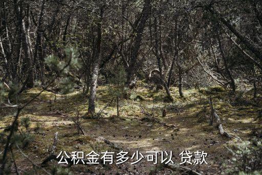 多少住房公積金能買房貸款,提取住房公積金影響以后買房貸款嗎