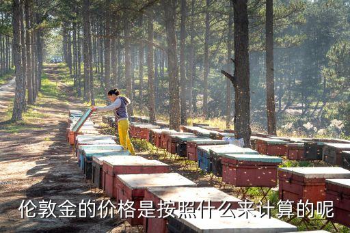  倫敦金的價格是按照什么來計算的呢