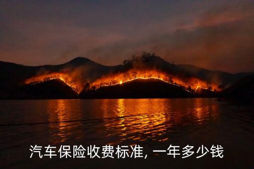 汽車保險(xiǎn)收費(fèi)標(biāo)準(zhǔn), 一年多少錢