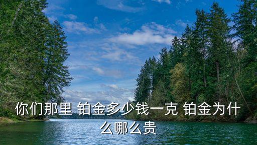 你們那里 鉑金多少錢一克 鉑金為什么哪么貴