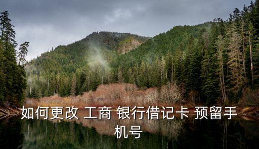 工商銀行預(yù)留電話多少