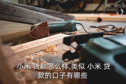 小米貸款一般多少錢啊,小米金融能貸款多少
