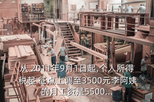 2011年個(gè)稅起征點(diǎn)是多少,2022年新個(gè)稅起征點(diǎn)