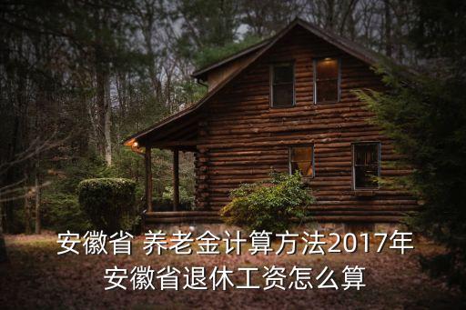 安徽2017養(yǎng)老金漲多少錢,安徽今年農(nóng)村養(yǎng)老金漲多少
