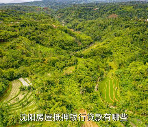 沈陽房屋抵押銀行貸款有哪些