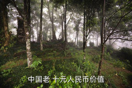 老式十元紙幣值多少錢,老十塊1980錢值20萬