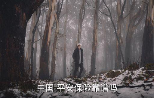 中國 平安保險靠譜嗎