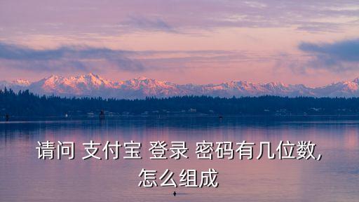 支付寶登錄密碼是多少位,助學(xué)貸款支付寶密碼是多少