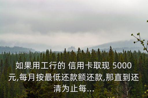 5000元信用卡利息多少錢,兩萬元信用卡利息多少