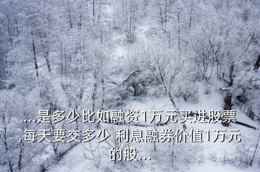 投資公司的利息是多少錢,把錢借給投資公司收利息安全?
