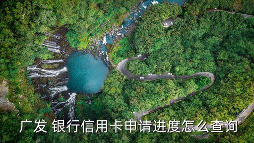  廣發(fā) 銀行信用卡申請(qǐng)進(jìn)度怎么查詢