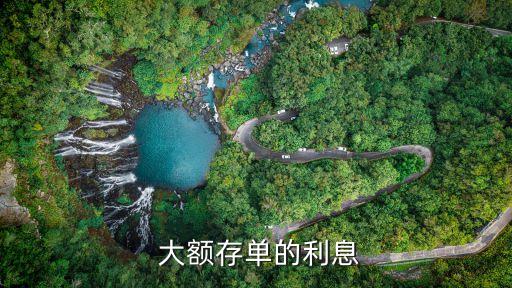 大額存到利率是多少錢