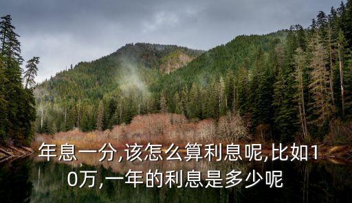 年息1 95是多少,銀行利息一般多少