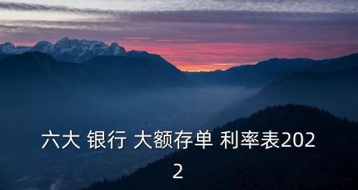 各個(gè)銀行大額存款利率是多少,各大銀行存款利率2023年