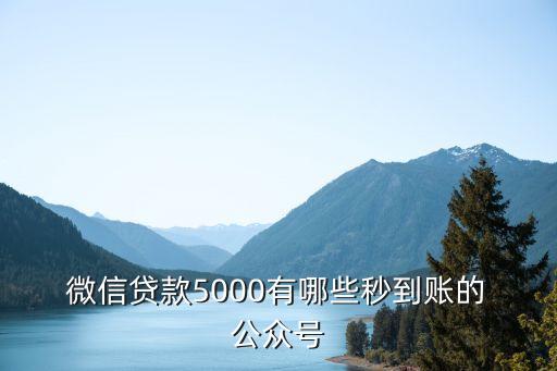 微信江湖救急公眾號是多少