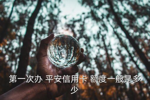 平安銀行商旅白金卡額度多少