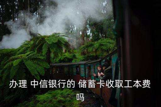 辦理 中信銀行的 儲(chǔ)蓄卡收取工本費(fèi)嗎