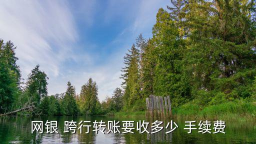 網(wǎng)銀 跨行轉(zhuǎn)賬要收多少 手續(xù)費(fèi)