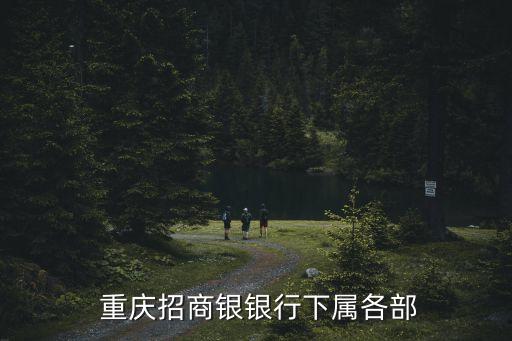  重慶招商銀銀行下屬各部