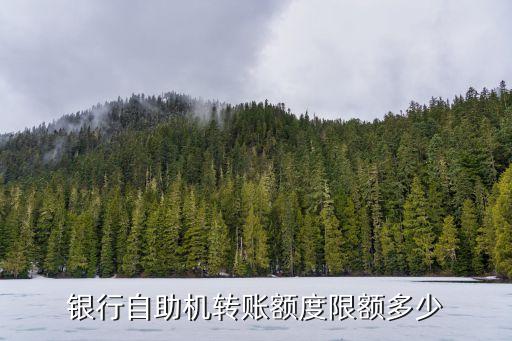 自動提款機(jī)最多轉(zhuǎn)多少,提款機(jī)一天最多能轉(zhuǎn)多少錢