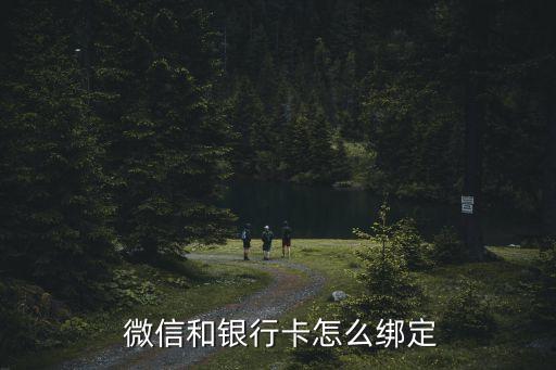  微信和銀行卡怎么綁定