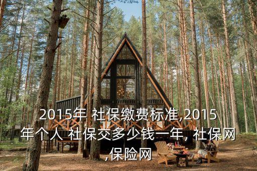 2015年 社保繳費標(biāo)準(zhǔn),2015年個人 社保交多少錢一年, 社保網(wǎng),保險網(wǎng)