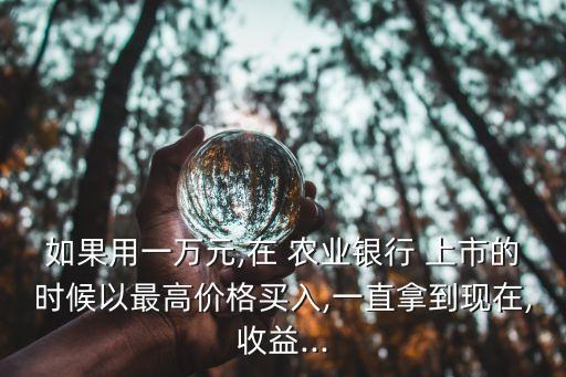 農(nóng)業(yè)銀行上市之后增資多少