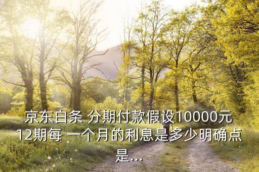 分期付款一個月要多少,1500分期付款一個月得還多少