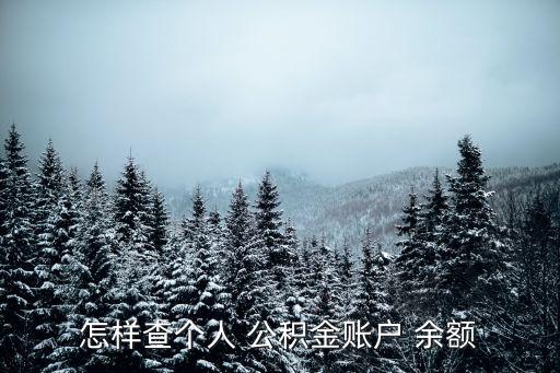查詢公積金有多少余額怎么查,怎樣查詢個(gè)人公積金余額和明細(xì)
