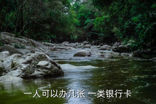 一人可以辦幾張 一類(lèi)銀行卡