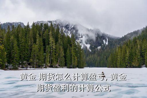  黃金 期貨怎么計(jì)算盈虧, 黃金 期貨盈利的計(jì)算公式